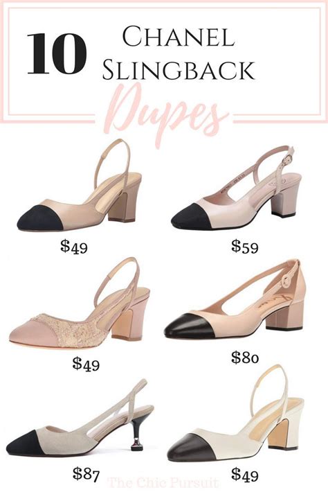 channel dupe shoes|chanel trendy dupe.